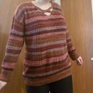 Maurices XL striped sweater